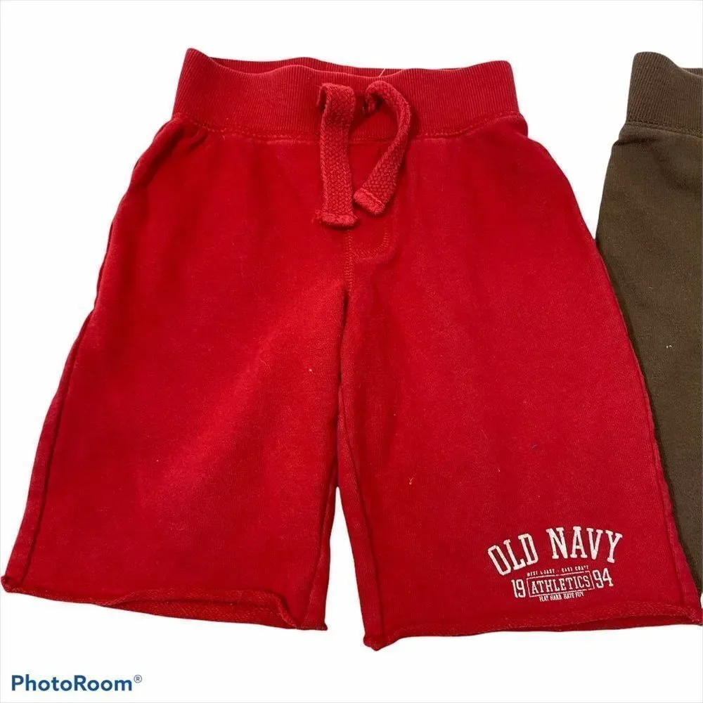 Lot of 2 Pairs of‎ Boys Old Navy Casual Shorts 3T
